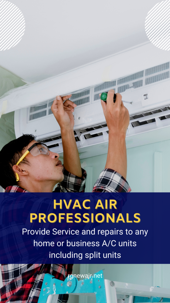 Hvac Air professional that service the long island community , service homes and business
